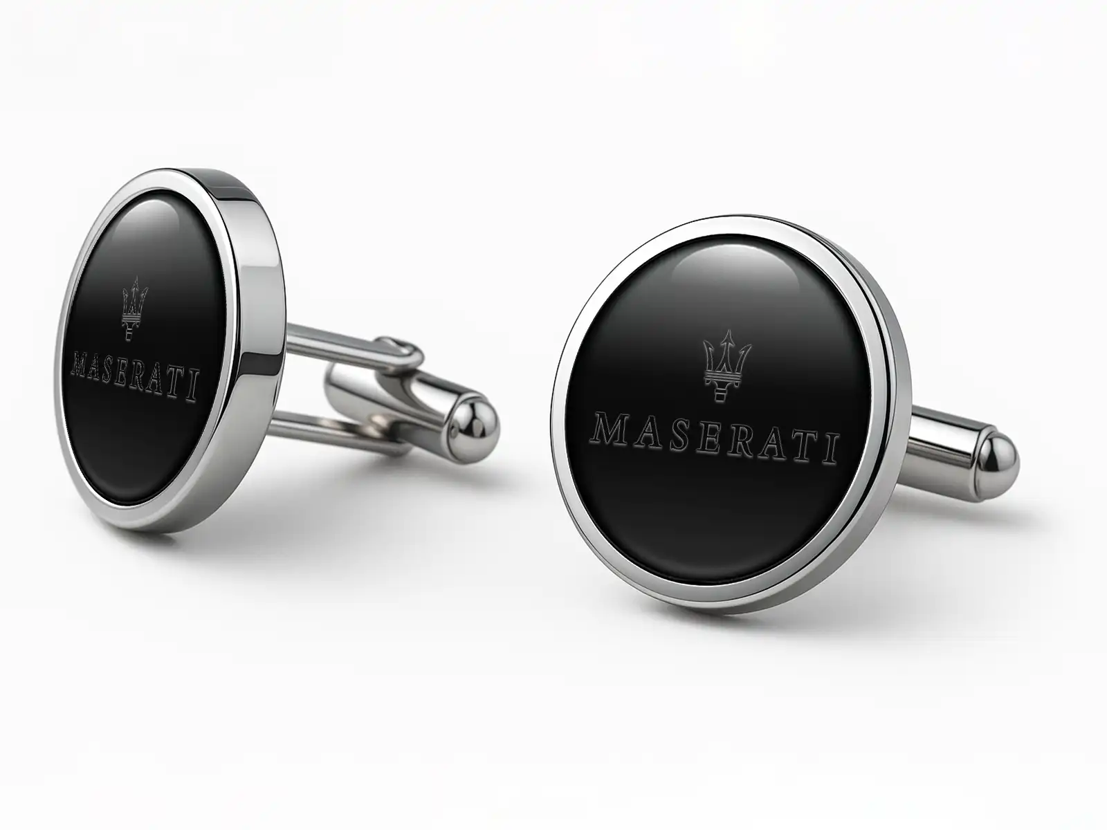 Maserati Gemelos Elegantes Moda Hombre Universal Premium